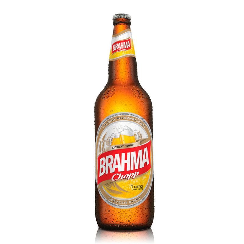 Cerveza Brahma Chopp Retornable 1 L - Masonline - Más Online