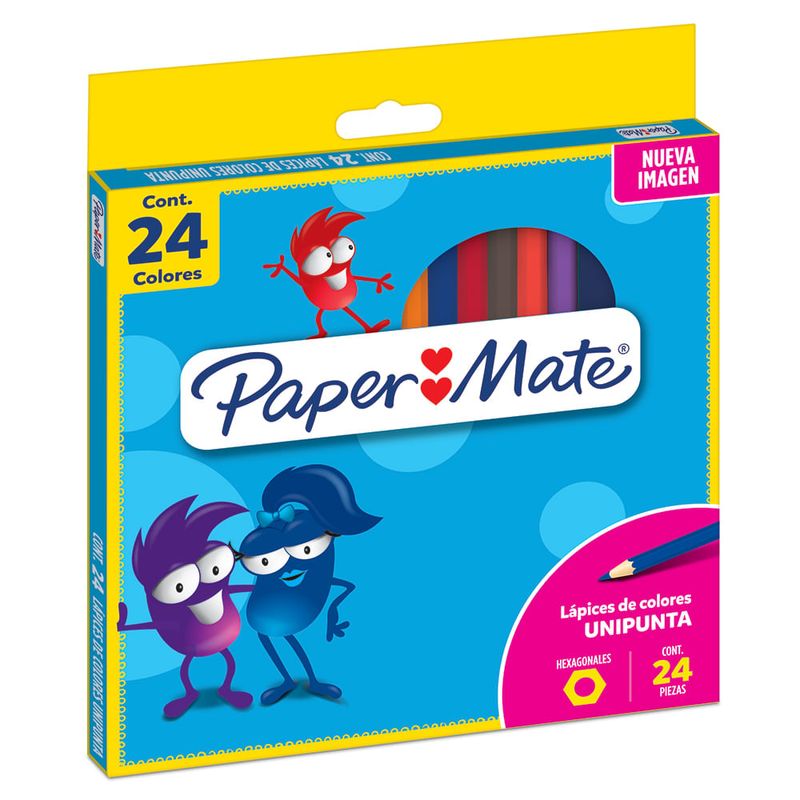 Lapices-Color-Largos-Paper-Mate-24u-1-18859