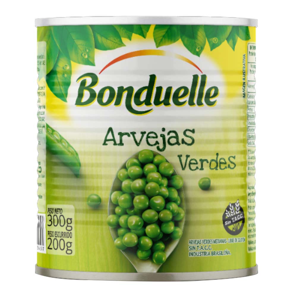 Arvejas Verdes Bonduelle 300g Masonline Más Online