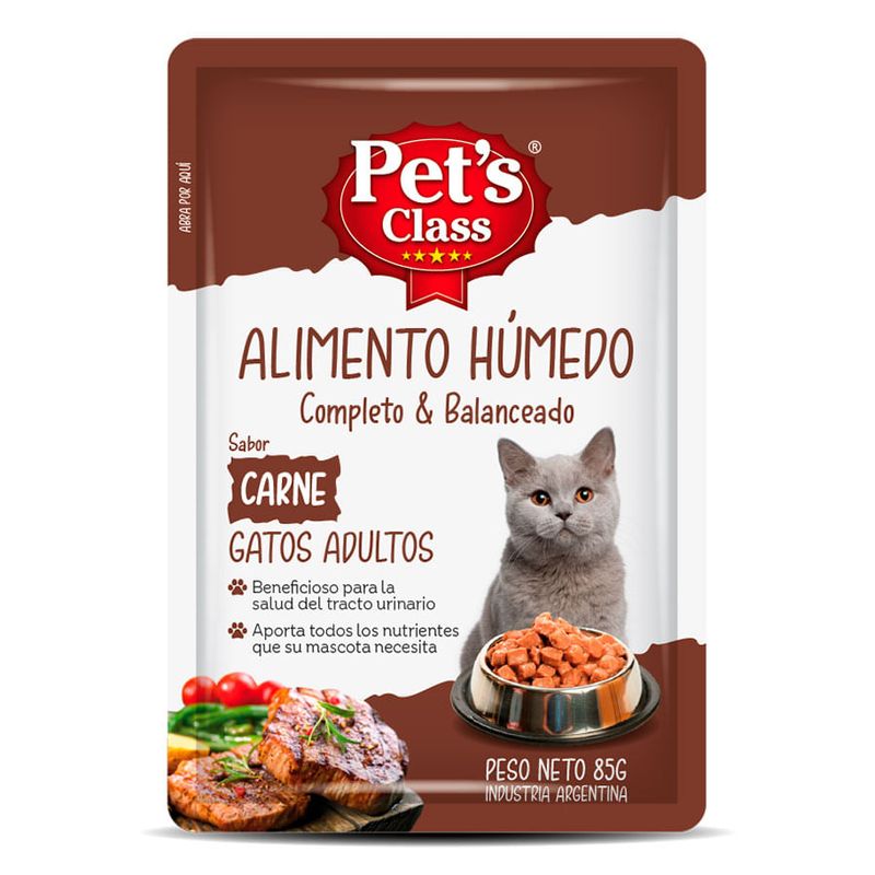 Alimento-Humedo--Gato-Carne-Pets-Class-X-85-Grs-1-471658