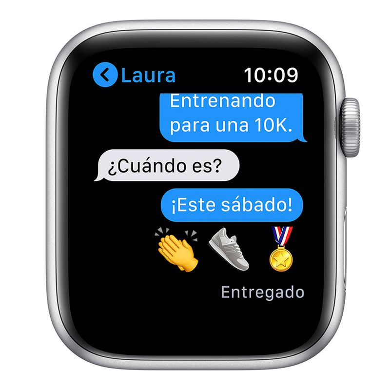 Apple watch se online silver nike