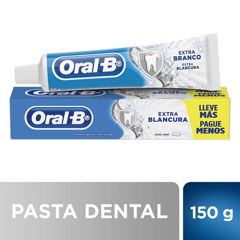 Crema Dental Oral-B Extra Blancura 150 G - Masonline - Más Online