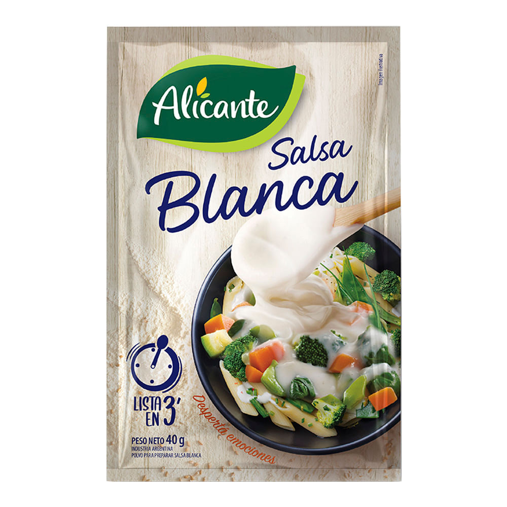 Salsa Blanca Alicante 40g Más Online