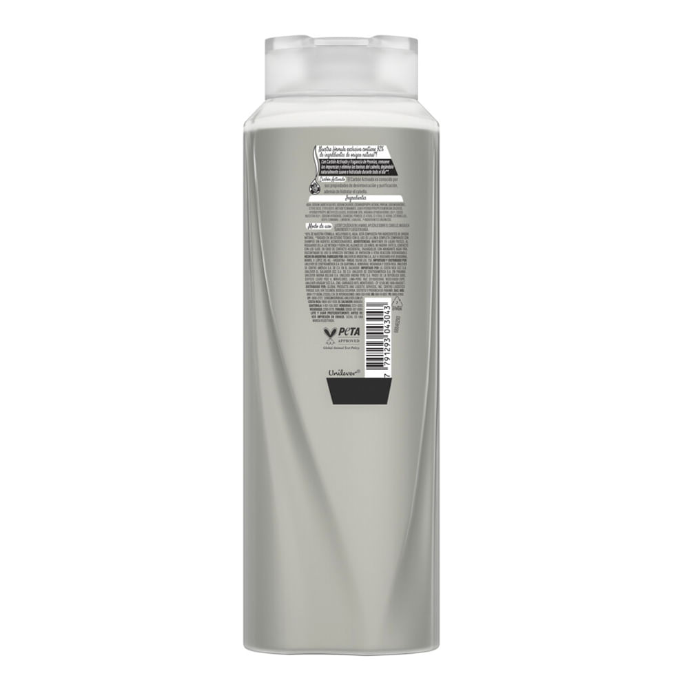 Shampoo Sedal Carbón Y Peonias 650 Ml - Masonline - Más Online