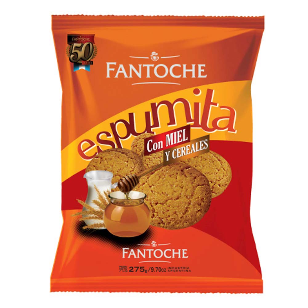 Galletitas De Miel Fantoche Espumita 300gr - Masonline - Más Online