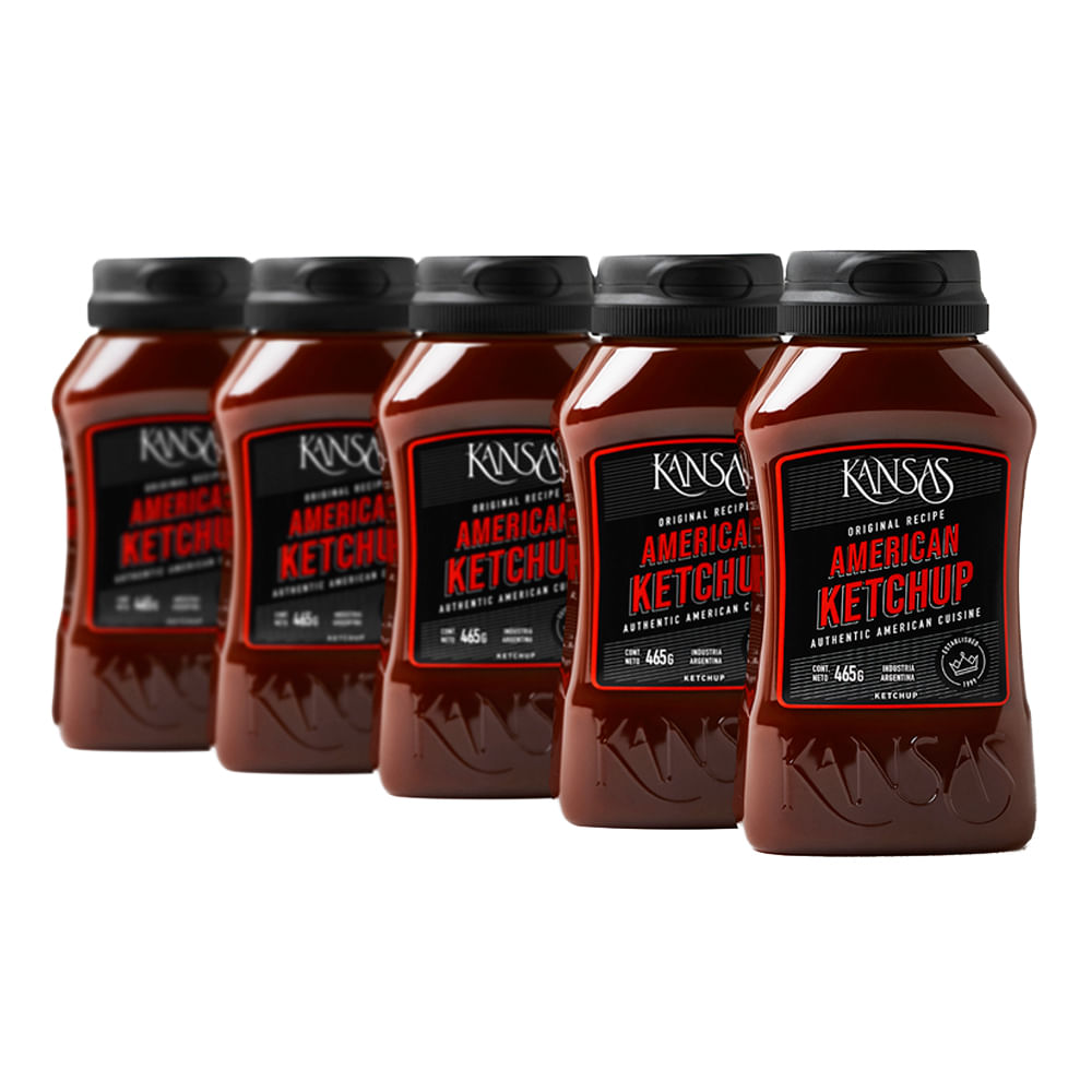 Salsa Ketchup Kansas 465gr Más Online