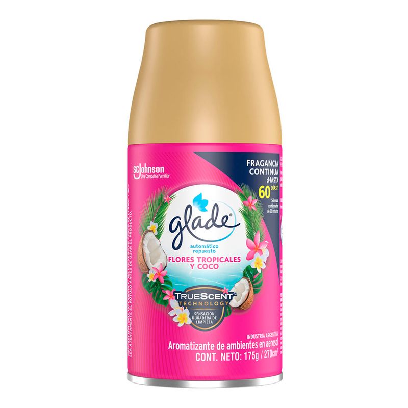 Aromatizante-De-Ambientes-Autom-tico-Glade-Flores-Tropicales-Y-Coco-Repuesto-270-Cc-2-19911