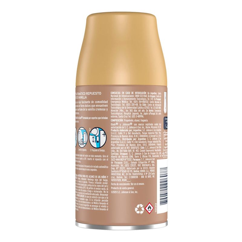 Aromatizante-De-Ambientes-Autom-tico-Glade-Vainilla-Repuesto-270-Cc-3-4038