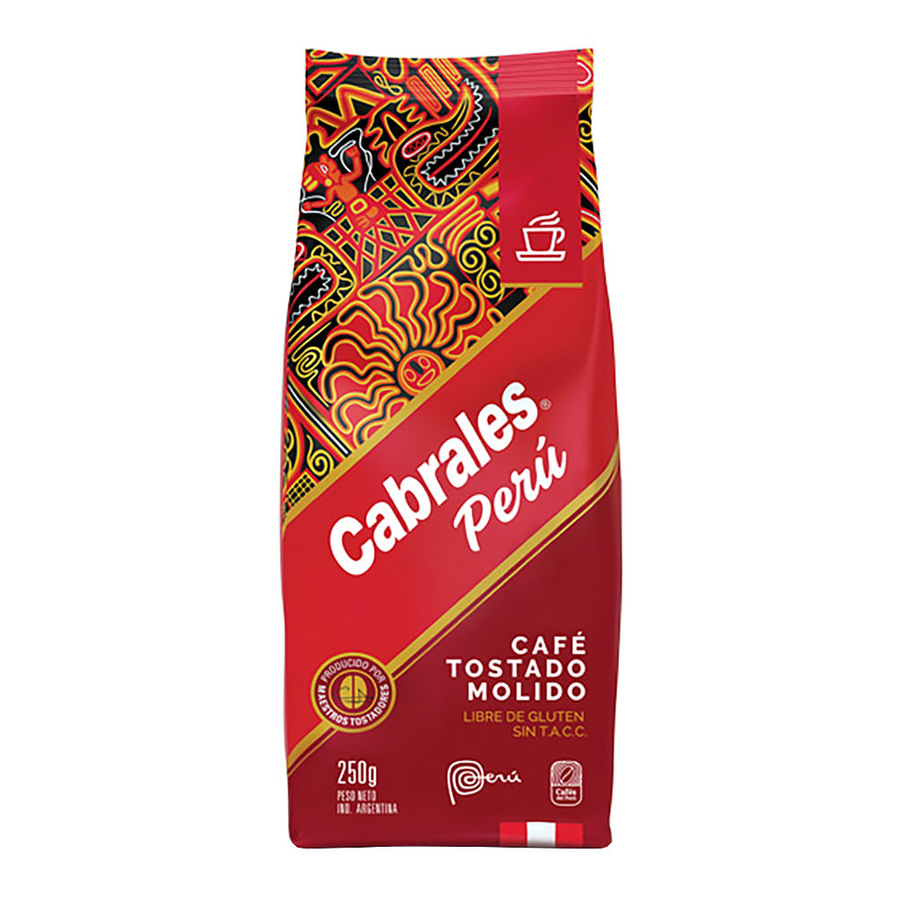 Café Cabrales Perú Tostado Molido 250gr Masonline Más Online 