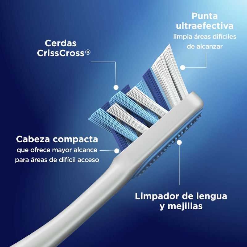 Cepillos Dentales Oral-B Advanced 7 Beneficios Compact 2 U - Masonline ...