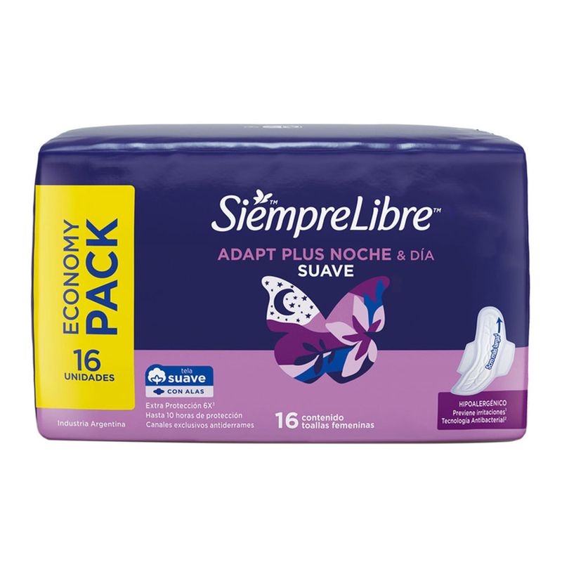 Toallitas-Femeninas-Siempre-Libre-Adapt-Plus-Noche-Y-D-a-Suave-Alas-16-U-2-3303