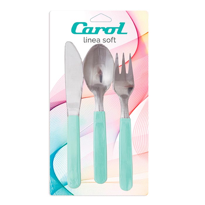 Cubiertos-Para-Ni-os-Mango-De-Pl-stico-Carol-Colores-Surtidos-3-21137