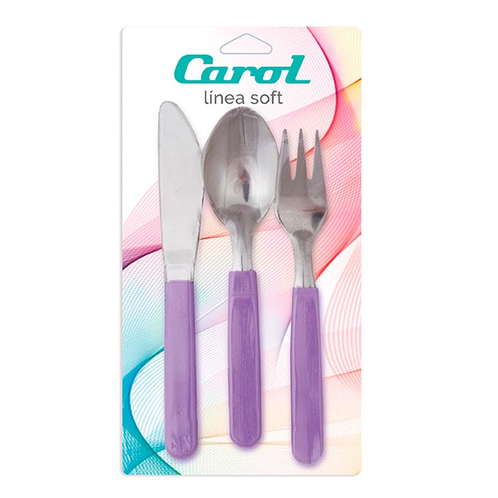 Cubiertos-Para-Ni-os-Mango-De-Pl-stico-Carol-Colores-Surtidos-4-21137