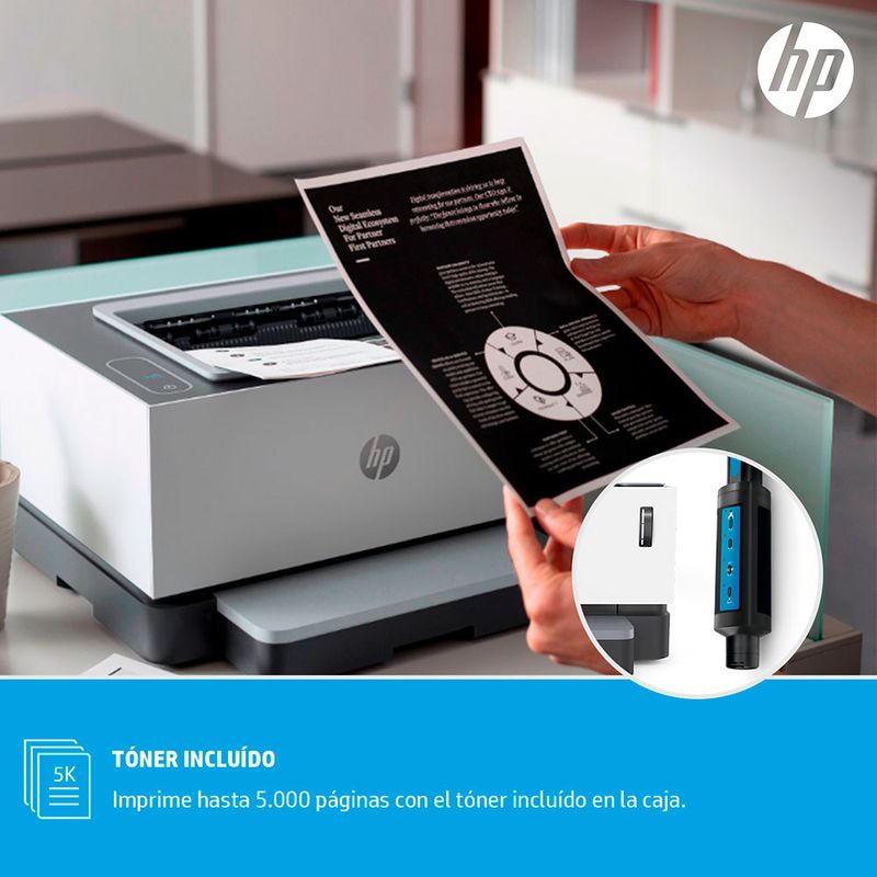 Impresora Hp Neverstop Laser 1000w 4ry23a Masonline Más Online 6189