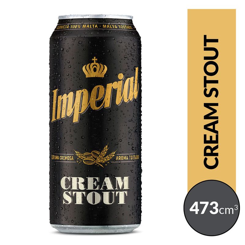 Cerveza Negra Stout Lata Imperial 473cc - Masonline - Más Online