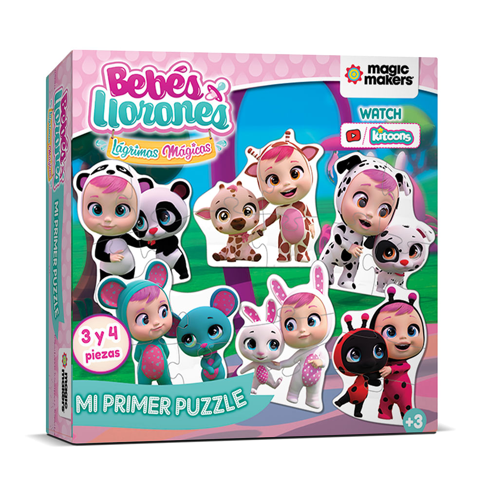 Rompecabezas Mi Primer Puzzle Cry Babies Más Online