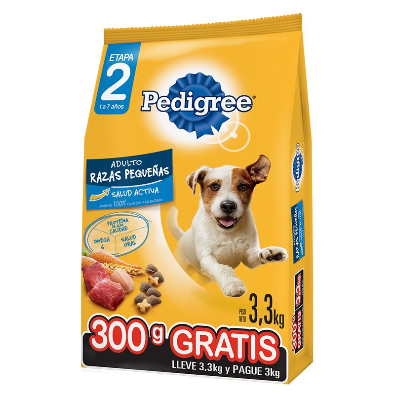 Pedigree adulto 3 clearance kg