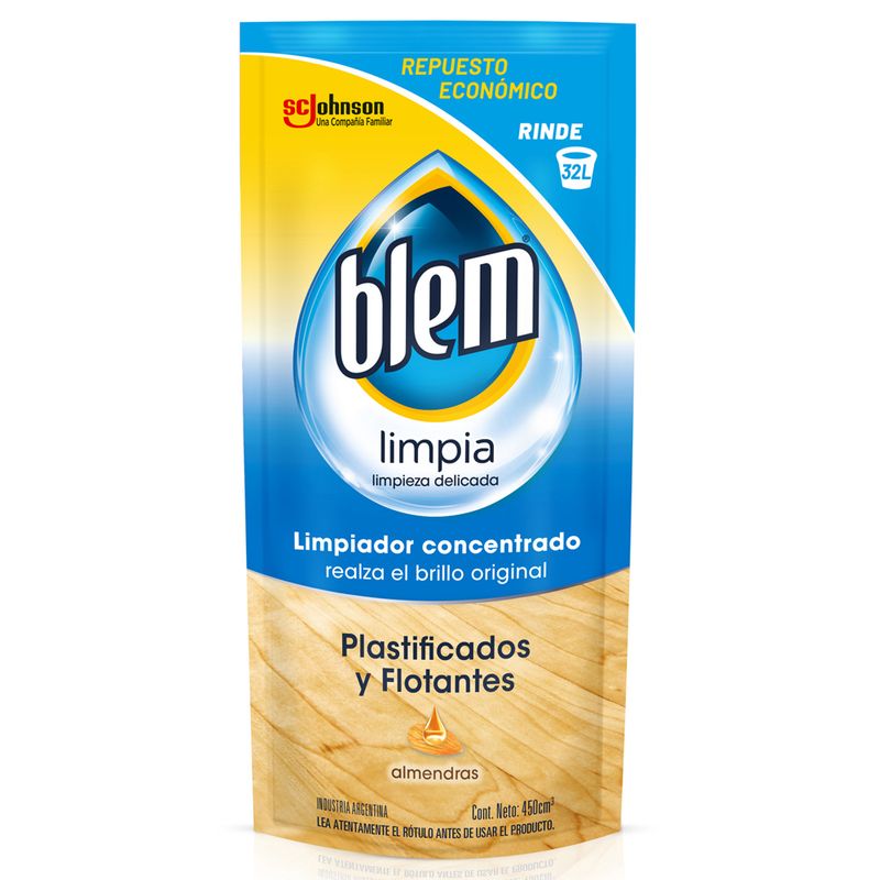 Limpiador-De-Pisos-Plastificados-Y-Flotantes-Blem-Original-Repuesto-Econ-mico-400ml-2-4027