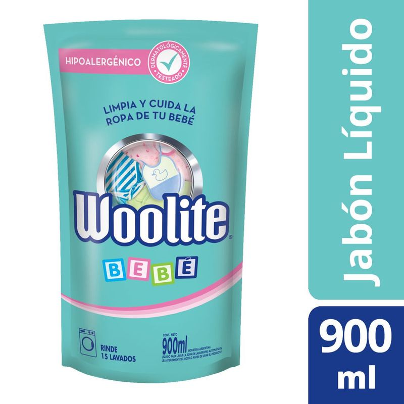 Acusación Atravesar pared Jabón Líquido Ropa Woolite Bebé Repuesto 900 Ml - Masonline - Más Online