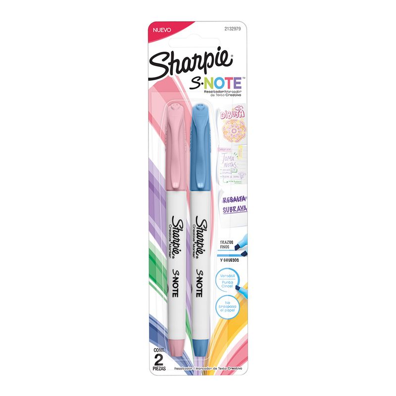 Resaltador-Marcador-Sharpie-Note-Surtido-2-31393