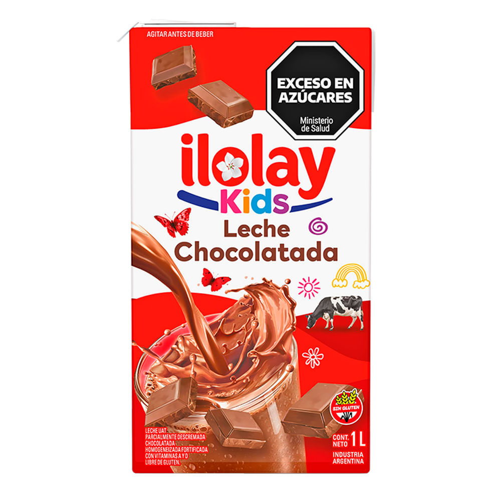 Leche Chocolatada Ilolay 1 L