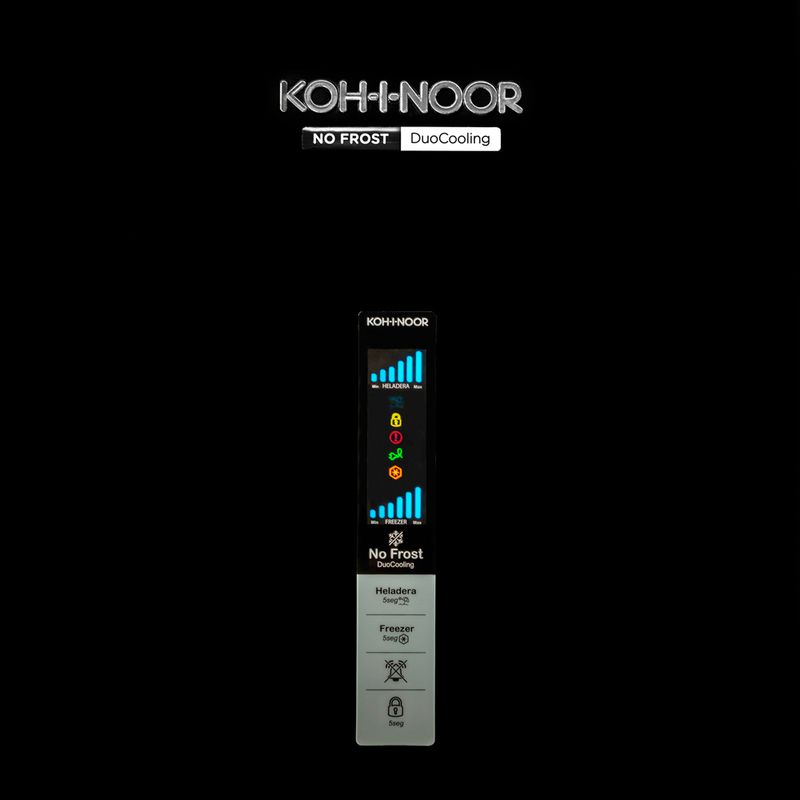 Heladera-No-Frost-Kohinoor-417l-Negra-Duocooling-5-24972