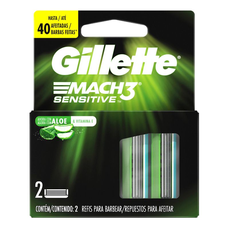 Repuestos-De-Afeitar-Gillette-Mach3-Sensitive-2-Un-2-32090