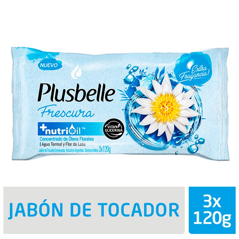 Jabon-Plusbelle-Frescura-Vita-Glic-3x125-Gr-1-32302