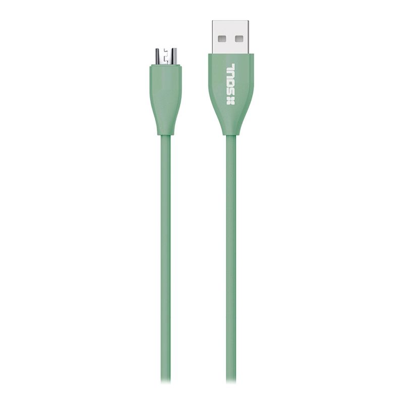 Cable-De-Datos-Soul-Soft-Usb-A-Micro-1-Metro-Verde-1-32560