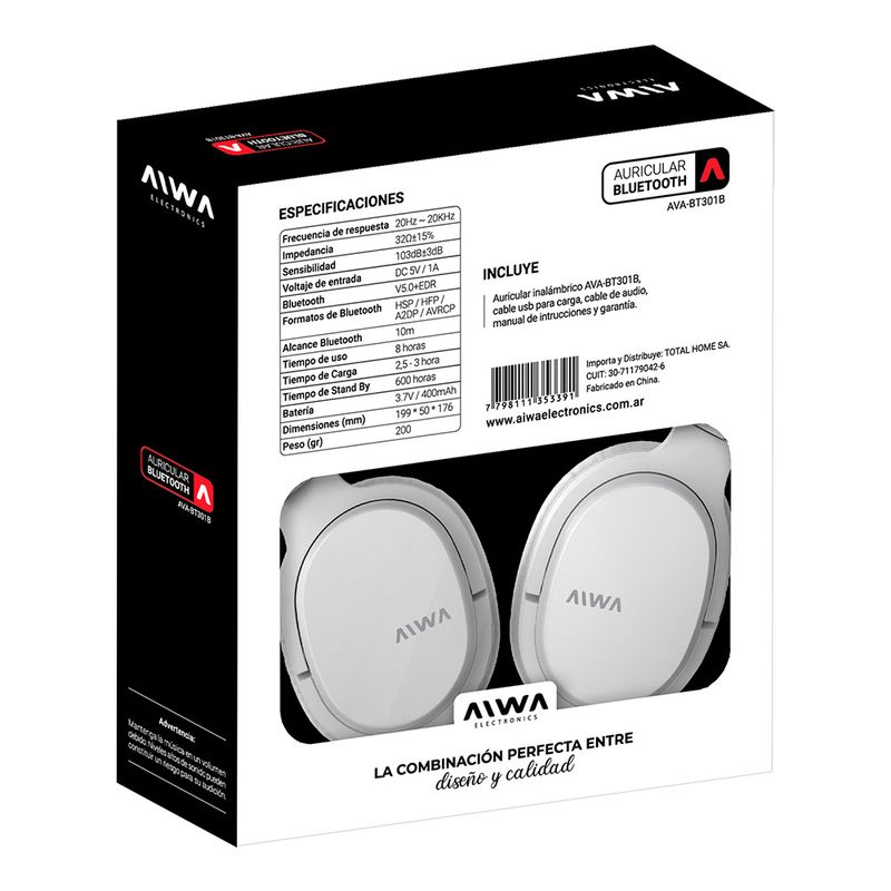 Auricular-Ava-Bt301b-9-32499