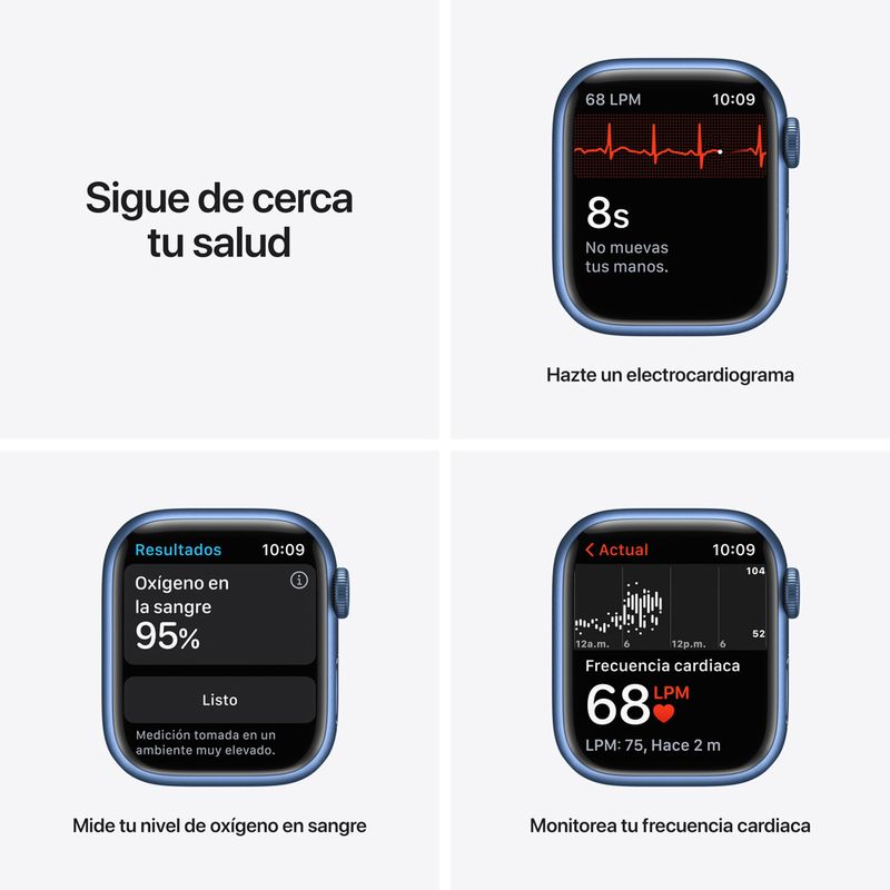 Apple watch blue discount aluminium