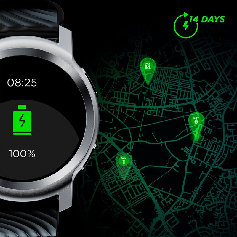 Smartwatch Moto 100 Phantom Black Más Online