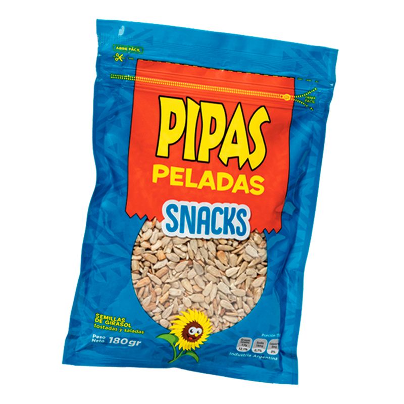 Pipas – Pipas De Girasol Peladas Natural 180 Gr (Natural Peeled