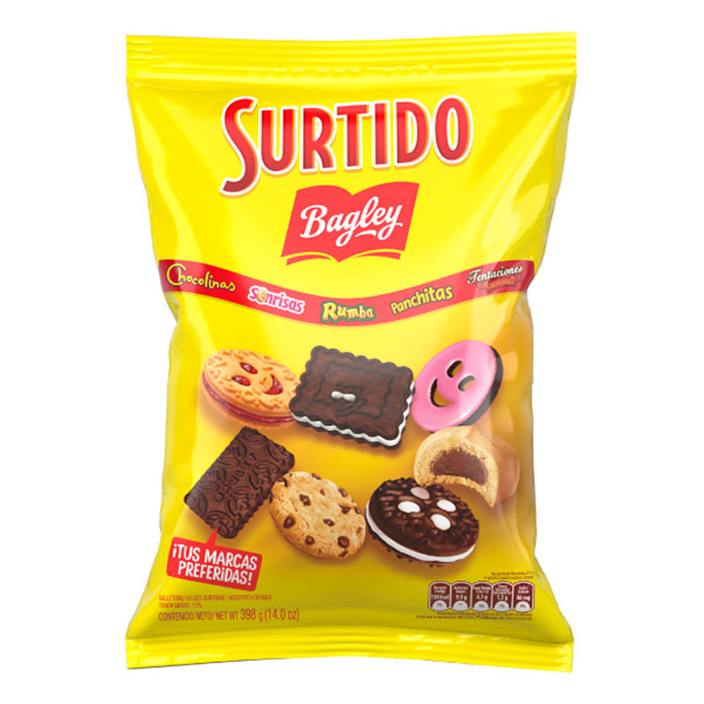 Galletitas Surtido Bagley 398g Masonline Más Online