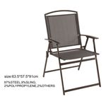 Mainstays-Silla-Plegable-Gris-2-34799