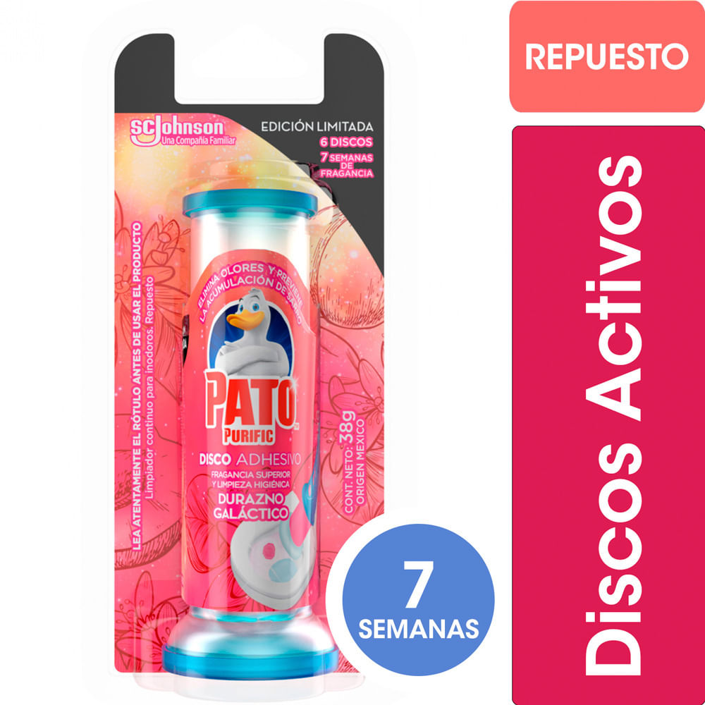 Pato Discos Activos para Inodoro