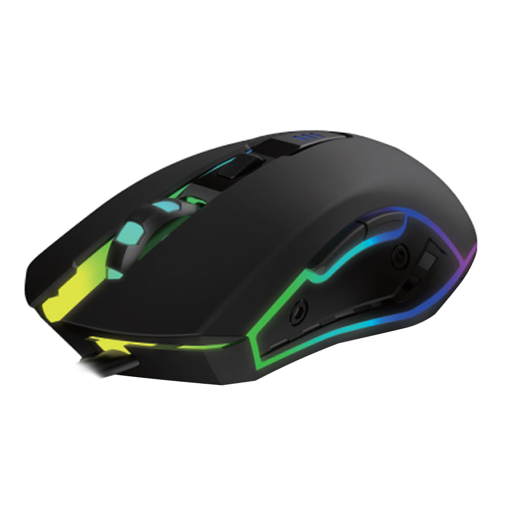 Mouse Soul Gaming Usb Rgb Dpi 3200 Xm500 - Masonline - Más Online