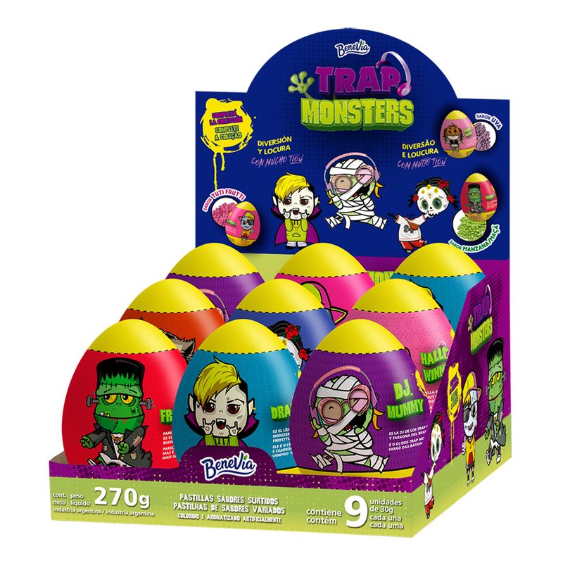 Huevo-Face-Benevia-Trap-Monster-30g-1-36940