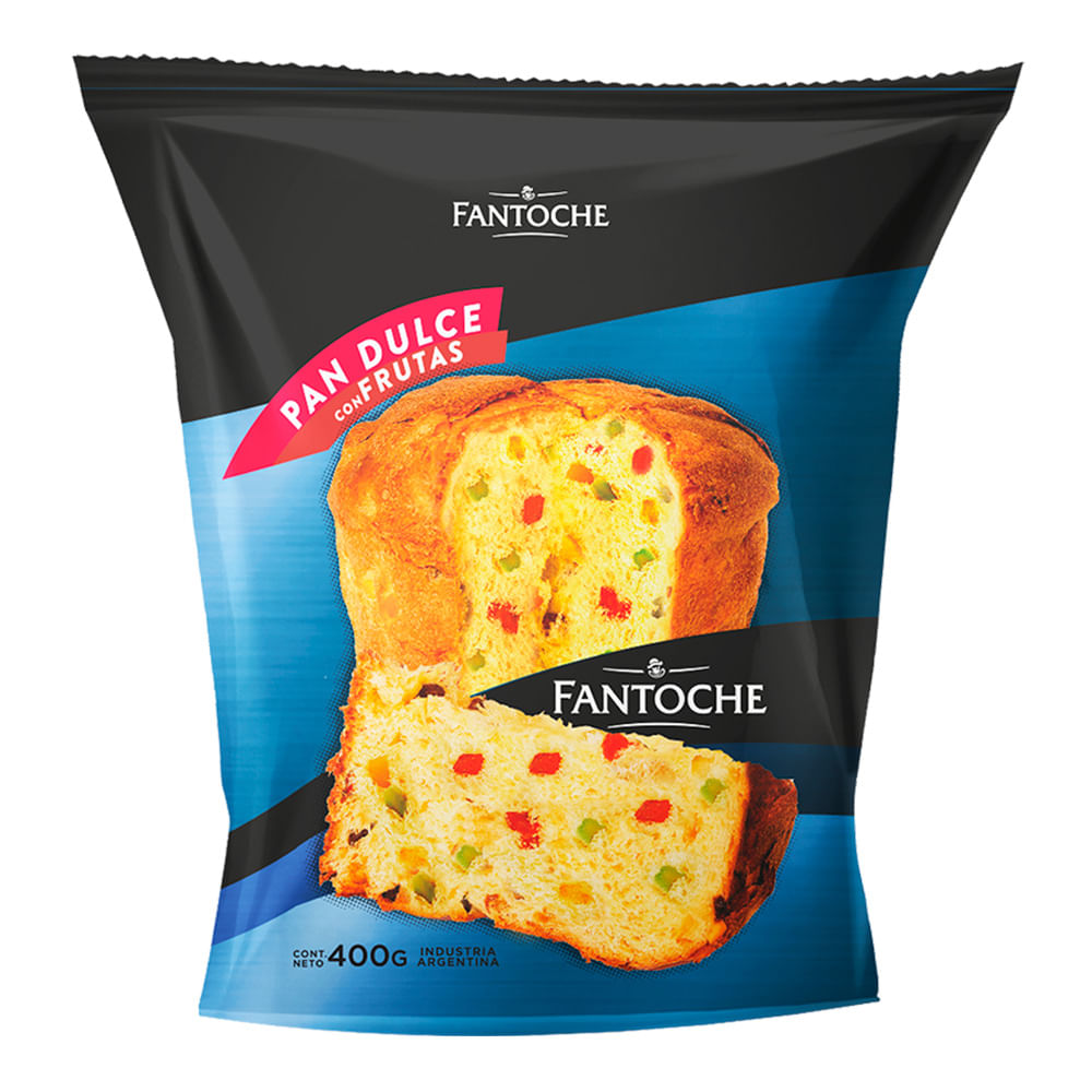 Pan Dulce Fantoche Con Frutas 400g Masonline Más Online 1207