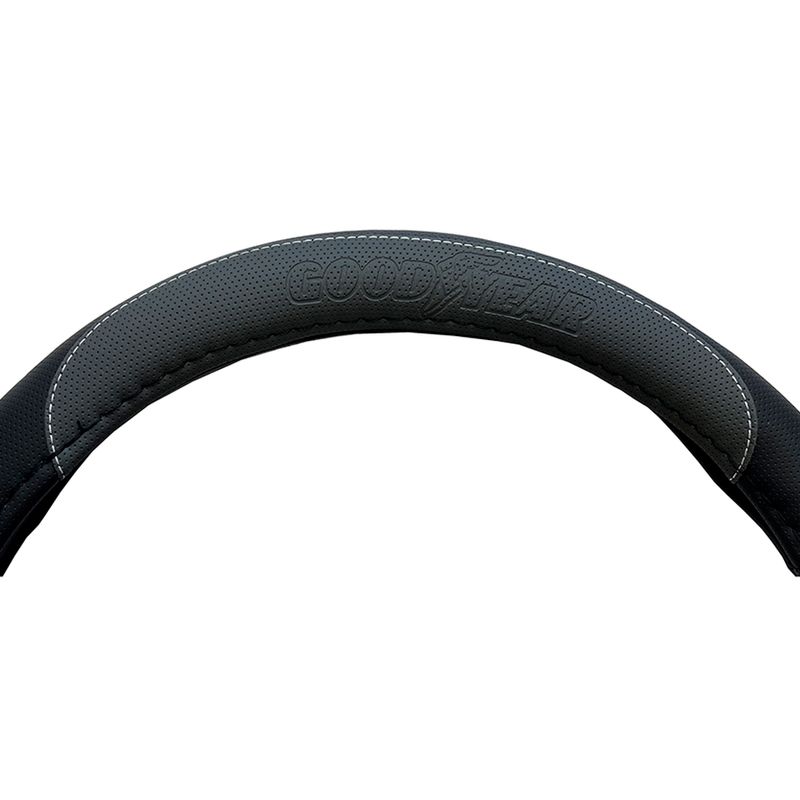 WRC 007384 Coprivolante Blue Race Universale - Antiscivolo, Diametro 35-38 Cm, Design Racing Con Anello Centraggio