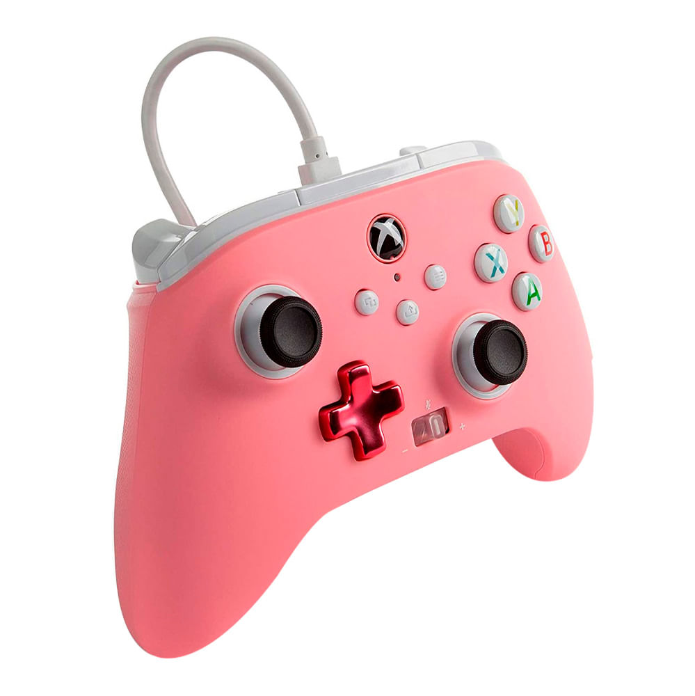Joystick Power A Xbox Rosa Cableado - Masonline - Más Online