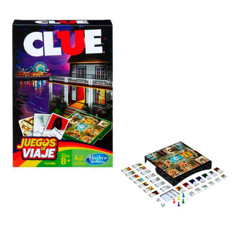 CLUE JUEGO DE VIAJE - Hasbro Games