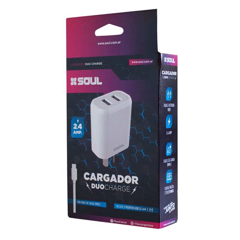 Cargador-Soul-Usbx2-2-4a-Cable-Type-C-Blanco-3-37452