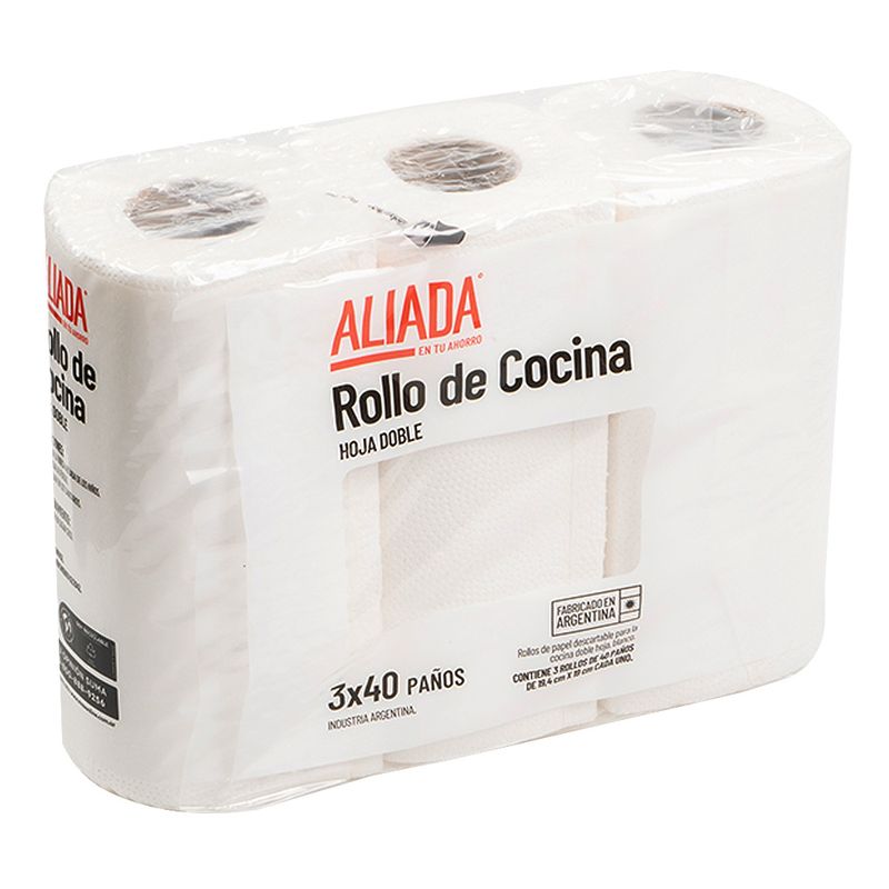 Rollo cocina doble hoja x40 Vual 3 U - Kilbelonline