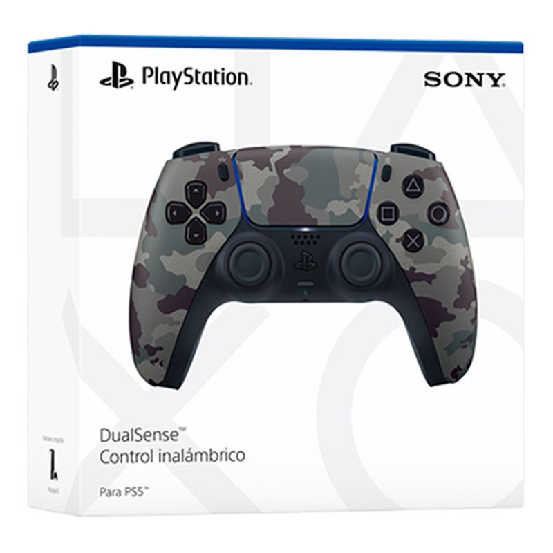 Mando PS4 Joystick Playstation 4 Gris Camuflado IMPORTADO