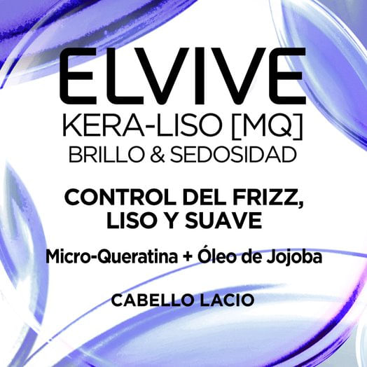 Shampoo Elvive Kera Liso Brillo Y Seda 400ml Más Online