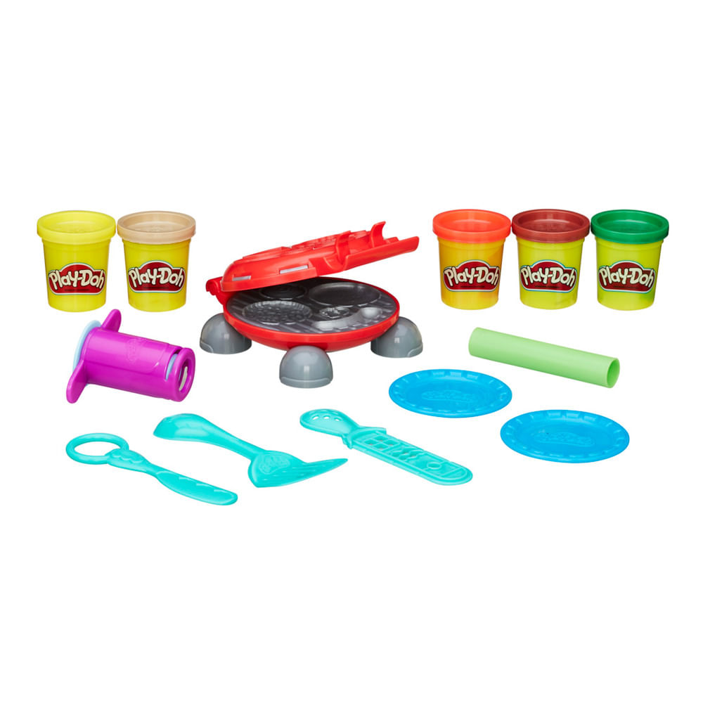 Masas Y Plastilinas Play-Doh Kitchen Creations Hamburguesa Parrilla -  Masonline - Más Online