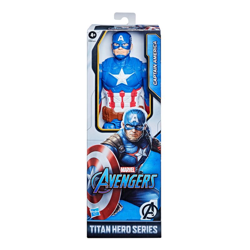 Muñeco Capitán América Juguete Avengers Marvel Titan Hero