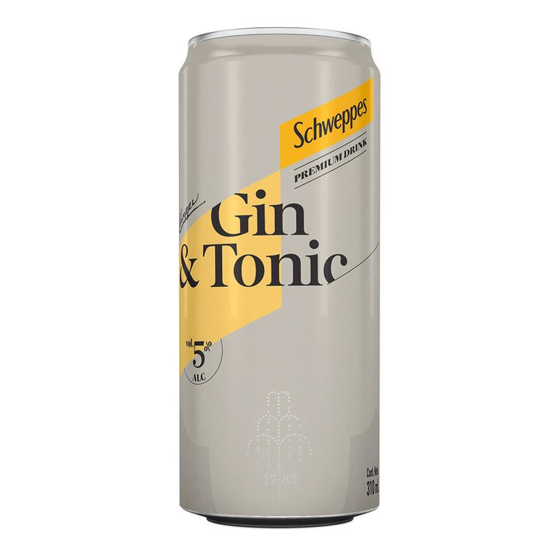 Gin Tonic Schweppes 310ml - Masonline - Más Online