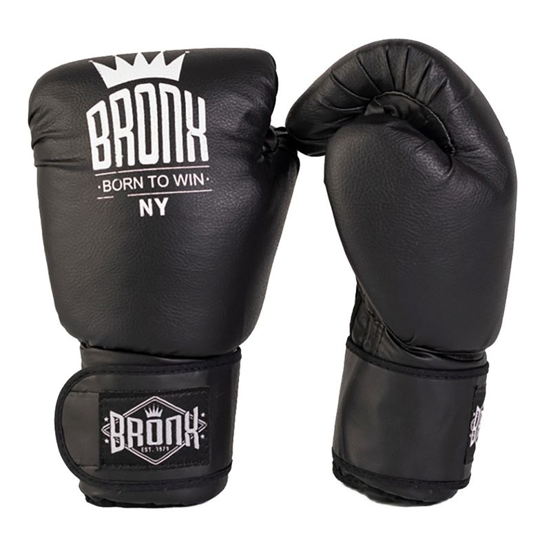 Guantes-De-Boxeo-Bronx-Boxing-Cl-sicos-Negro-1-34616